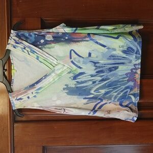 Trisha Tyler Tie-Dye Tank Top Artist Funky